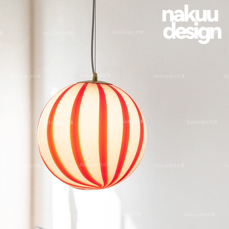 vintage法式奶油风中古气球吊灯阿尔卑斯糖果可爱儿童房卧室 氛围