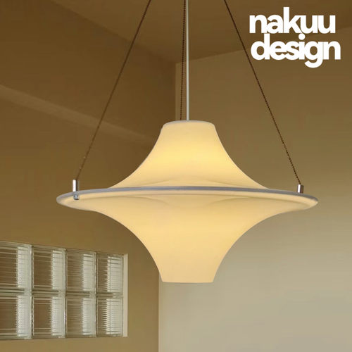 中古法式奶油风lokki海鸥吊灯餐厅岛台书房创意飞碟设计师 氛围灯