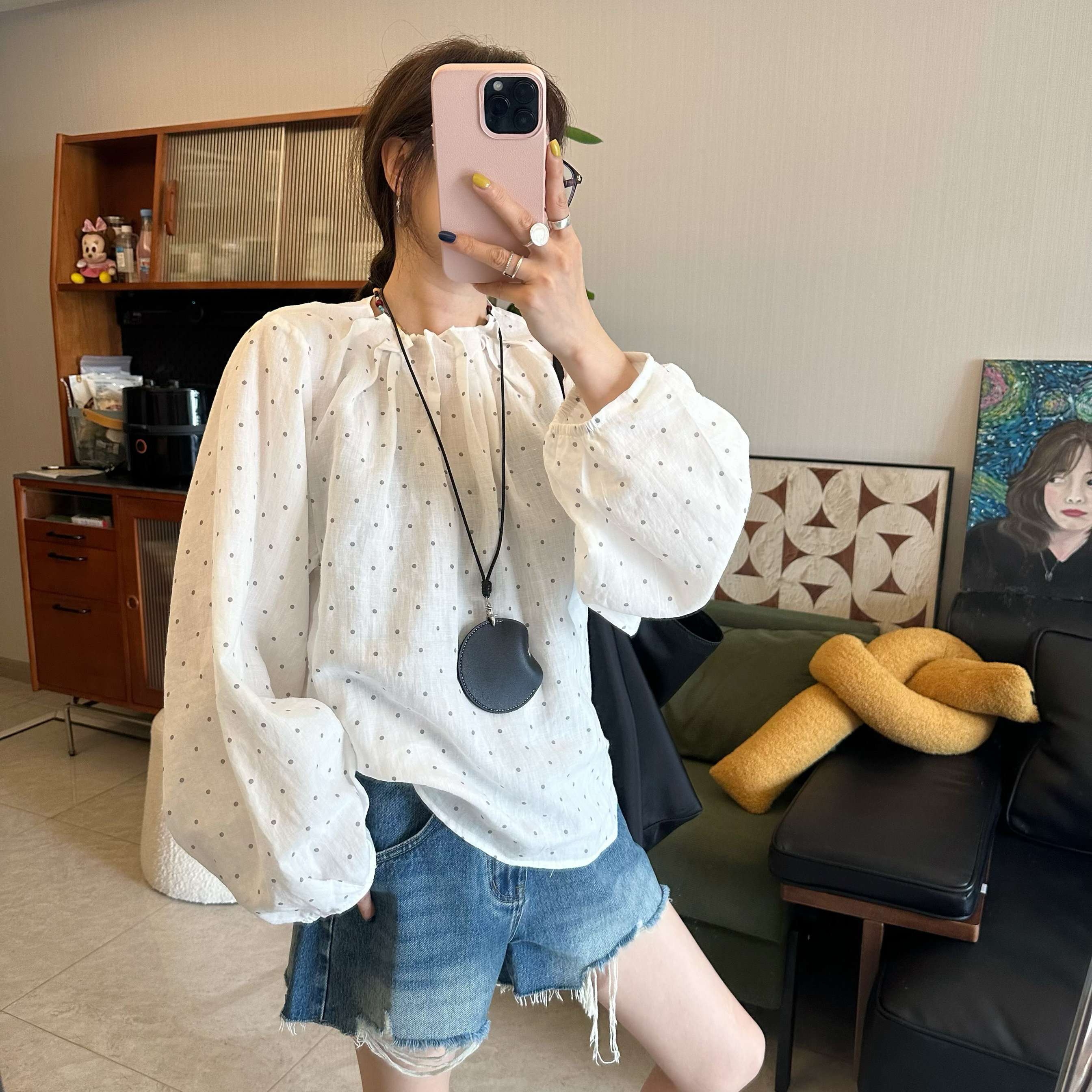 25Ann studio202衬衫