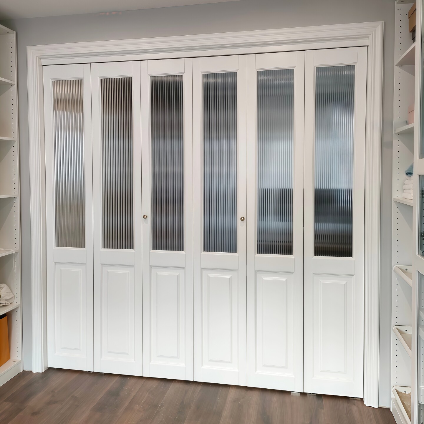 实木烤漆长虹玻璃折叠门美式简约厨房卫生间阳台隔断吊轨无下轨