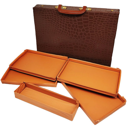 新加坡麻将盒子麻雀麻将牌收纳盒皮盒装麻将的盒子台版皮革麻将箱