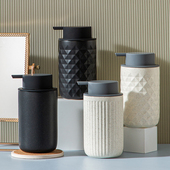 陶瓷洗手液皂液瓶北欧ins风按压分装 抑菌消毒 瓶浴室卫生间沐浴露