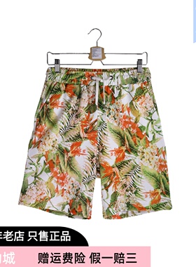 TWA原创现货 TAKE ME AWAY 大花全棉休闲短裤沙滩裤潮流男裤必入