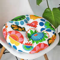 Coarse cloth round cushion for meditation, square student seat cushion, fabric thickened 8 cm, balcony bay window, tatami window sill thumbnail 6