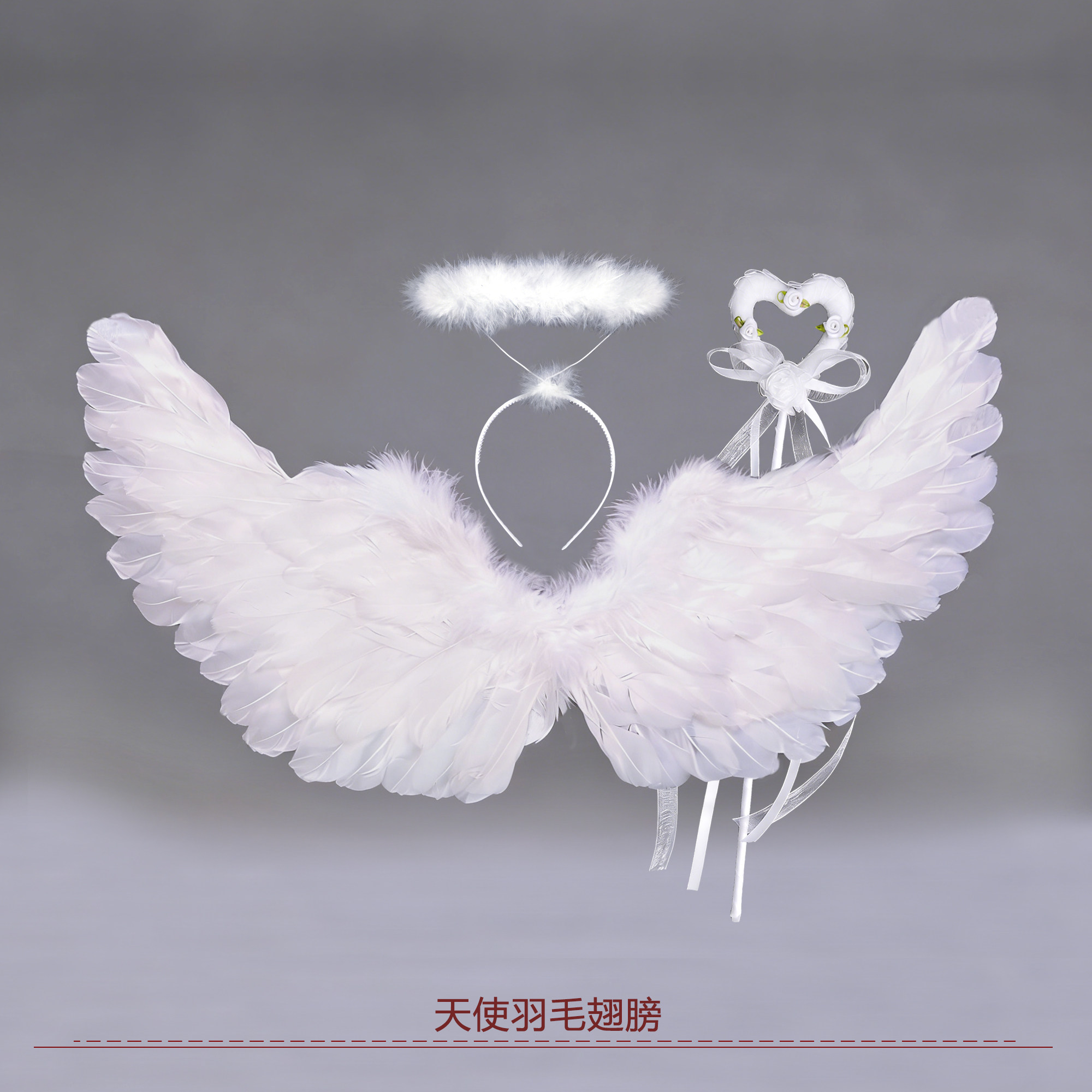 天使羽毛翅膀多色可选图片