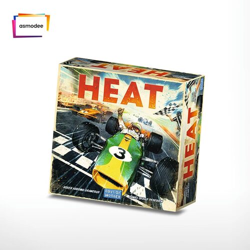 【Bulygames】火爆狂飙 Heat 赛车模拟DBG 聚会休闲 中文正版桌游