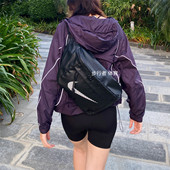 耐克NIKE休闲运动腰包男女胸包王一博同款 大斜挎单肩包DB4697 010