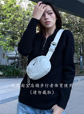 Nike耐克新款AURA斜挎包腰包健身包跑步包钓鱼路亚腰包HM6120-072
