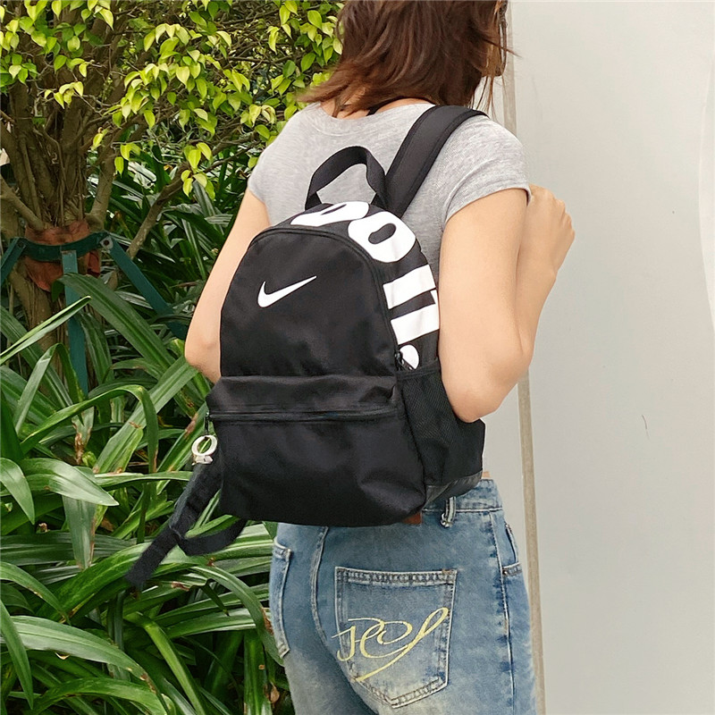 NIKE耐克 双肩包迷你小奶包便携可爱小书包学生背包双肩包DR6091