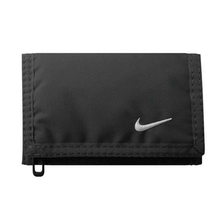 Nike/耐克 贝斯克运动钱包卡包证件包男女三折黑色钱包NIA08068NS 运动包/户外包/配件 钱包 原图主图
