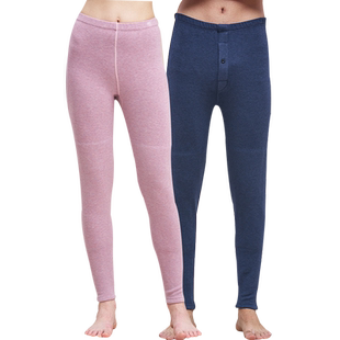 小护士保暖裤男女冬季加绒加厚保暖裤内穿保暖裤护膝含蚕丝羊绒