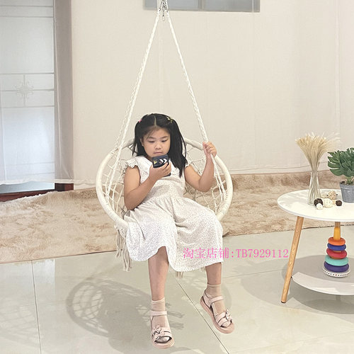 家用欧式儿童秋千流苏吊椅摇椅