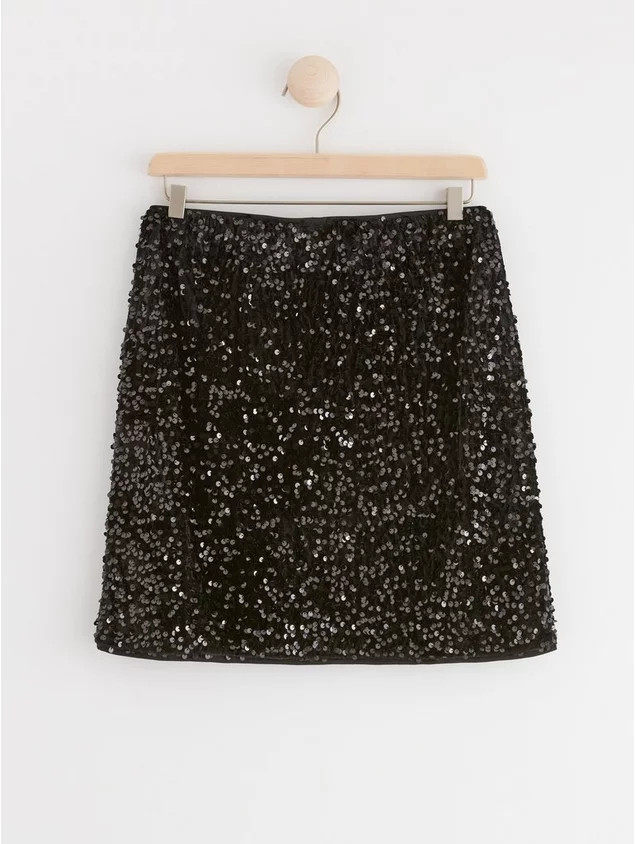 128-170外贸英系女孩中大童松紧腰亮片包臀短裙半身裙,童装/婴儿装/亲子装,半身裙,淘宝优惠券,粉丝福利购,淘宝优惠卷