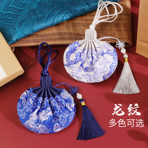 端午节古风宫廷龙纹香囊礼袋