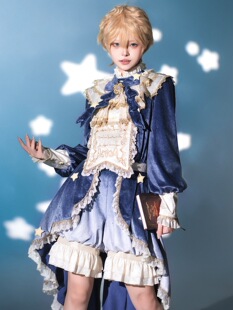 睡梦云原创洛丽塔女万圣节cos服哥特洋装礼服燕尾连衣裙Lolita裙