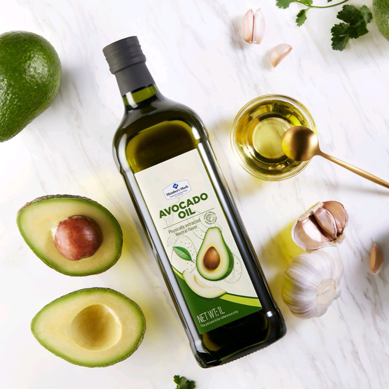 山姆正品代购 MM 西班牙进口牛油果油1升