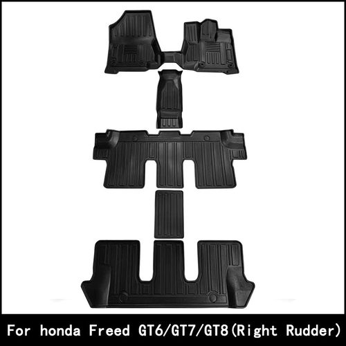 适用于24-25款本田Freed GT6/GT7/GT8混动汽车脚垫右舵全TPE外贸