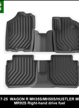 适用17-25款铃木MH35S/MH55S/20-24款MR52S/R92S汽车脚垫TPE右舵