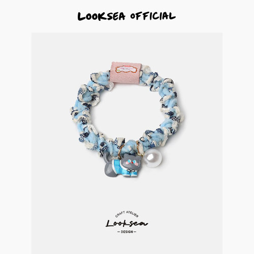 Looksea official甜美春夏猫咪发圈猫猫马尾发绳女皮筋头绳发饰