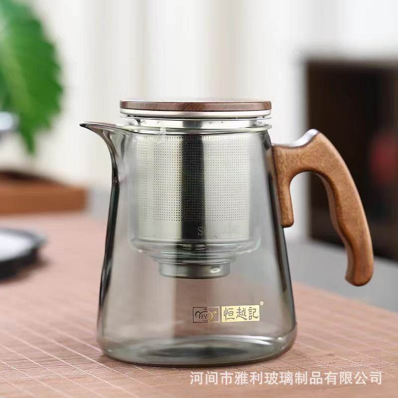 高硼硅玻璃按压无杆滤茶式飘逸杯茶水分离泡茶杯磁吸茶壶家用茶具,餐饮具,飘逸杯,淘宝优惠券,粉丝福利购,淘宝优惠卷