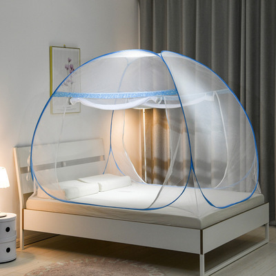 蒙古包蚊帐免安装可折叠家用宿舍上下铺跨境mosquito net工厂
