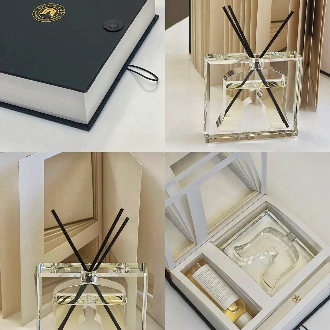 普陀山观音法界香水香氛水晶香熏木质清新车载香水 国内代购