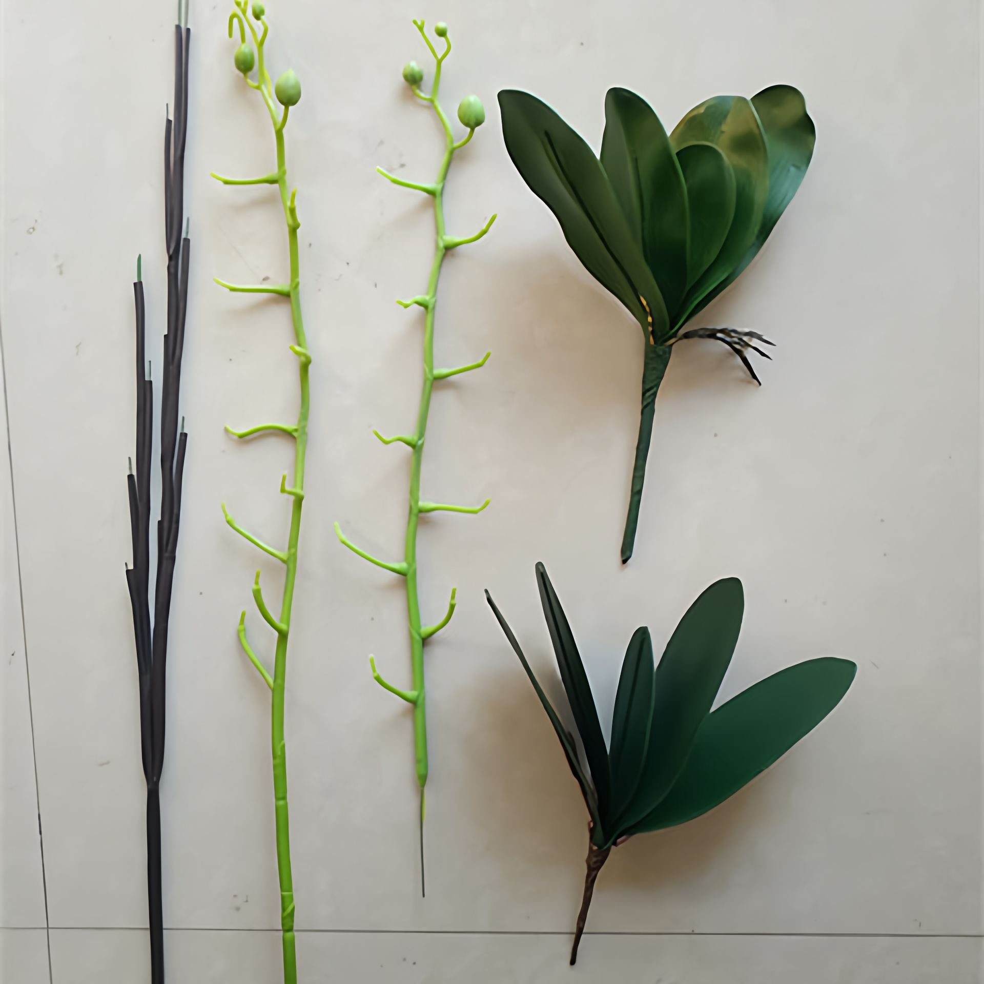 10个价/丝网花仿真蝴蝶兰花芯手工diy制作仿真花心蝴蝶兰舌片布艺