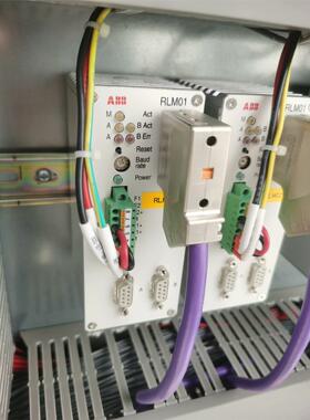 ABB原装控制器RLM01，装柜未使用，装柜首选，成色充新