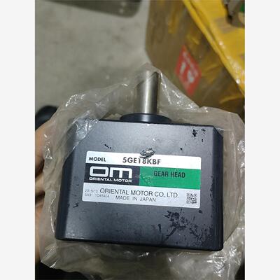 OM东方马达减速机5GE18KBF，未用过，带包装盒。包装盒