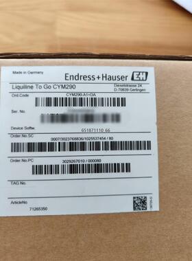 E+H 便携式多参数分析仪 CYM290-A1+DA 适用于