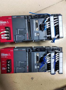 三菱PLC，型号主机：LO2SCPU-CM，带通讯LD77M