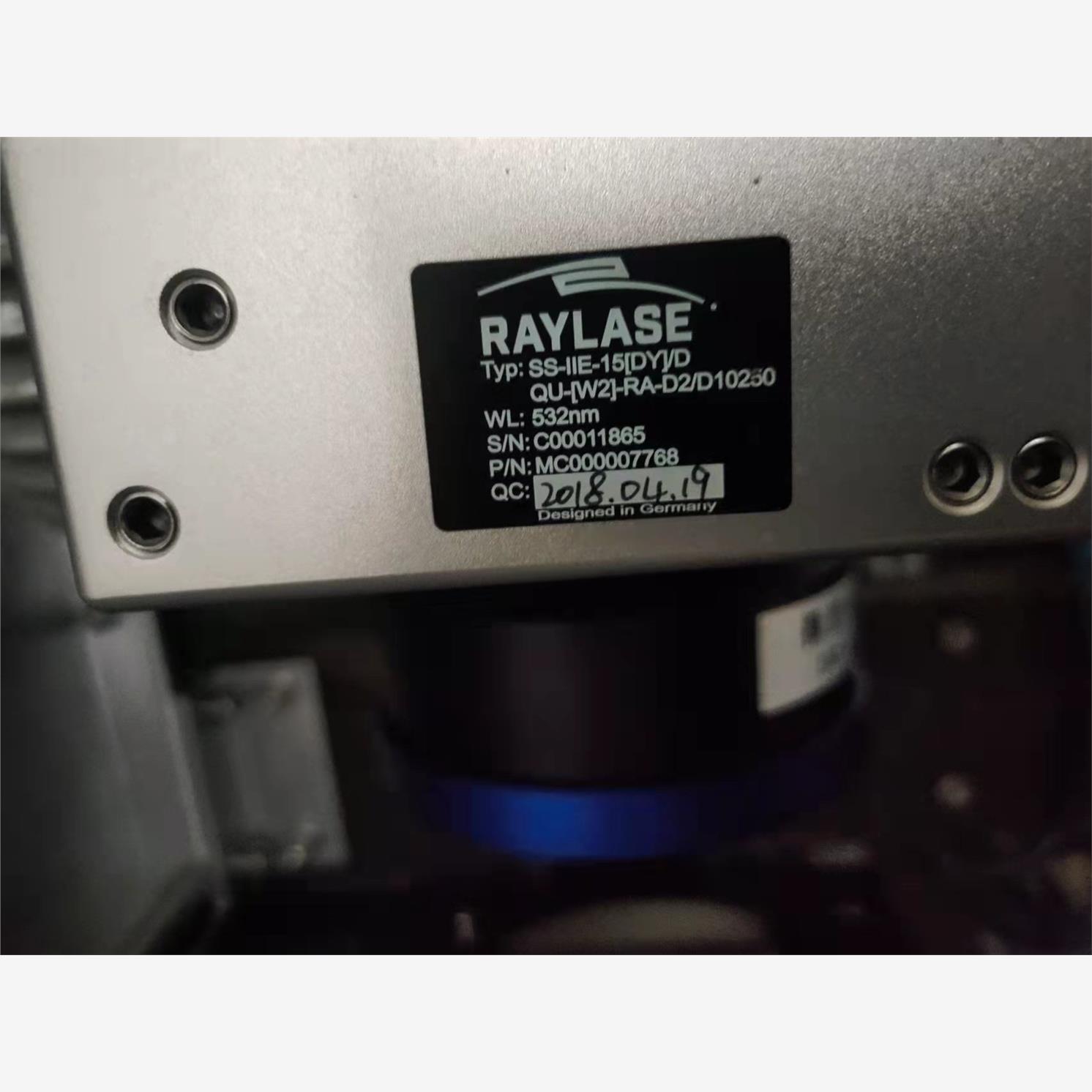 数个二手拆机德国RAYLASE瑞镭振镜SS-IIE-15[D