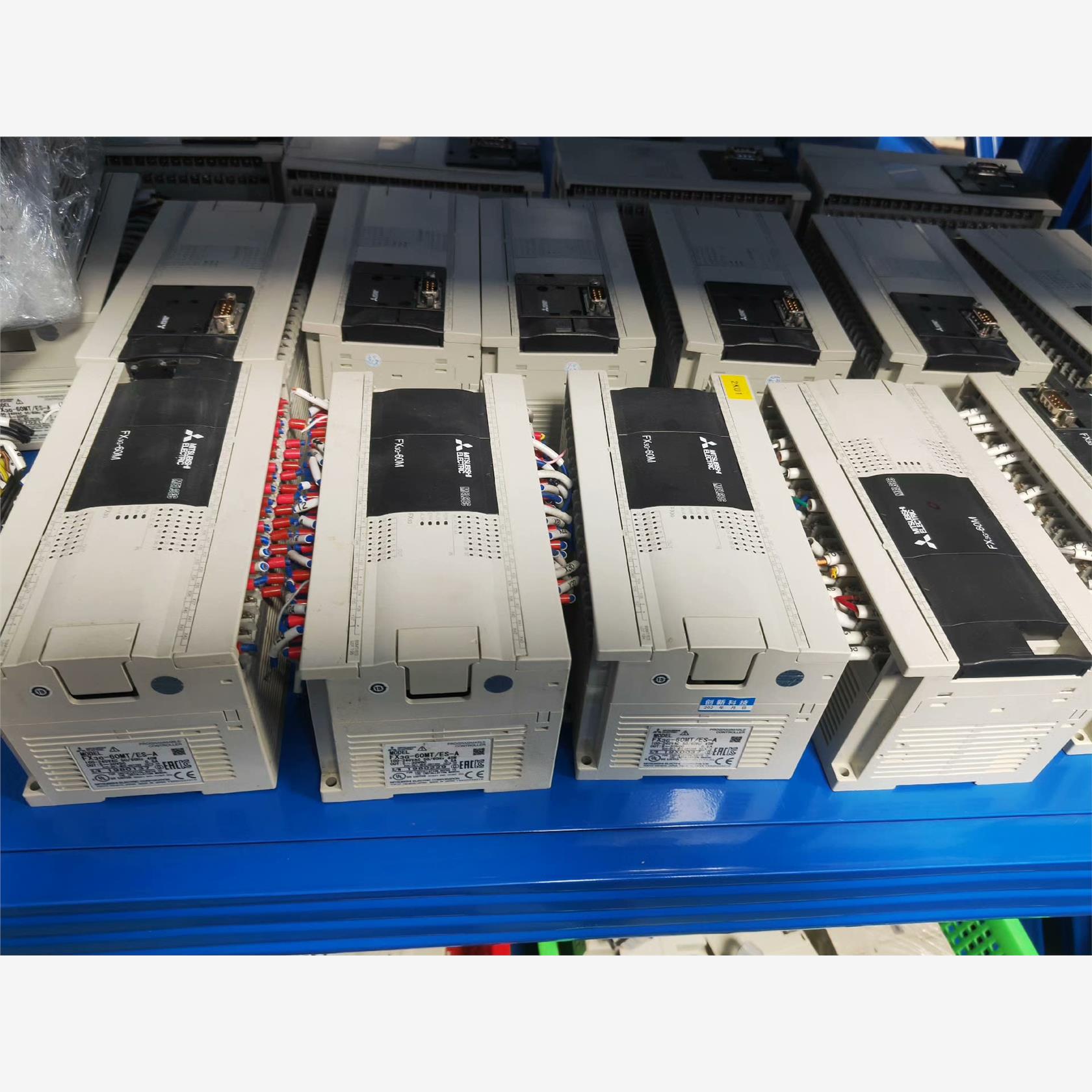 三菱PLC，型号FX3G-60MT/