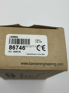 邦纳BANNER激光测距仪，LE550IQ 库存处，全新正品
