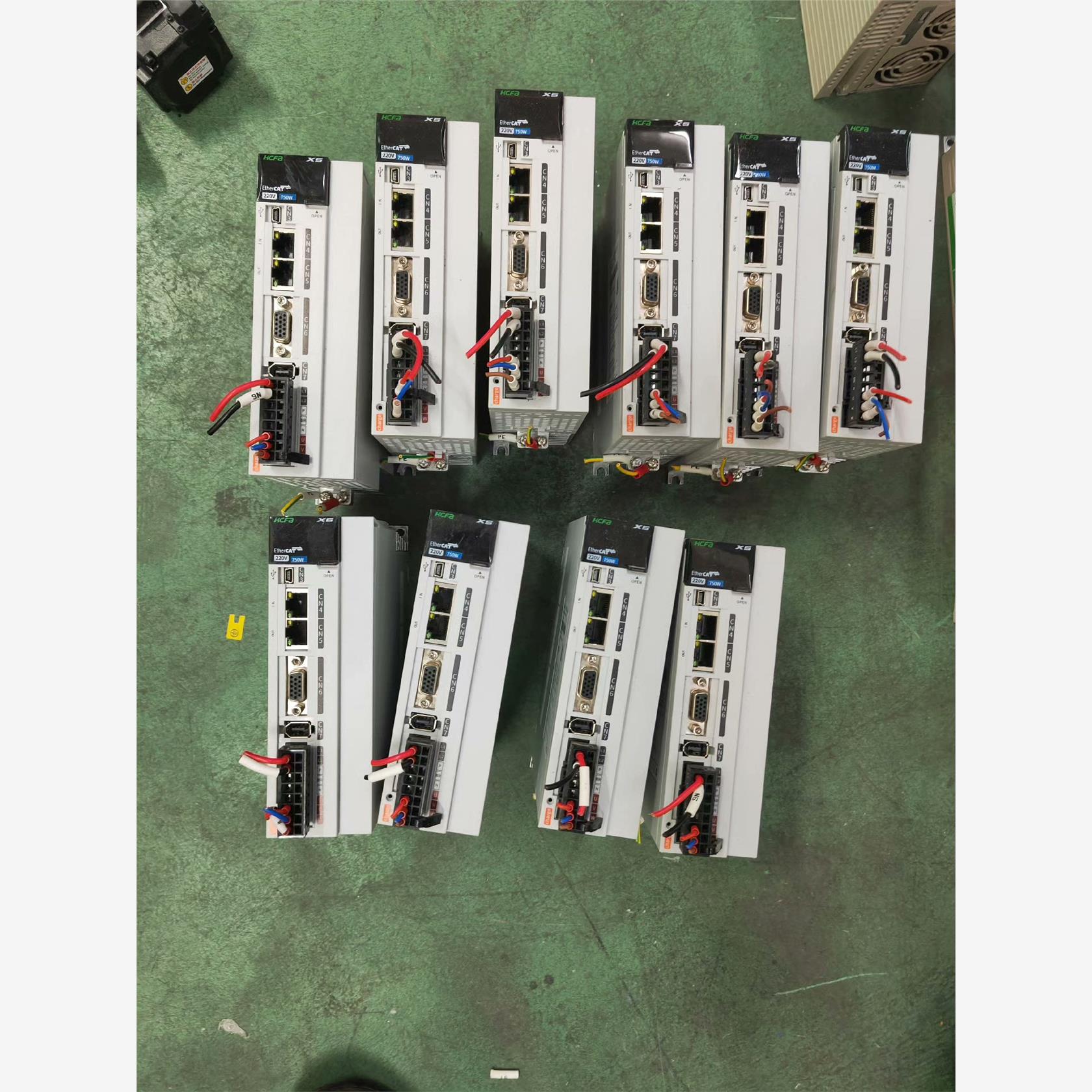 禾川750W伺服电机，驱动