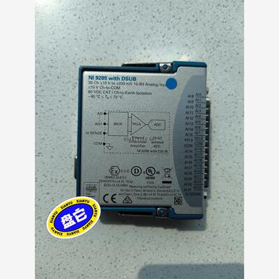 NI-9205模块DSUB口实物图