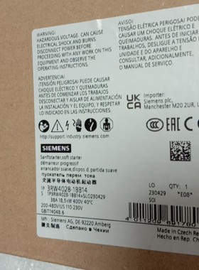 SIEMES西门子软启动 终端模块 触头开关