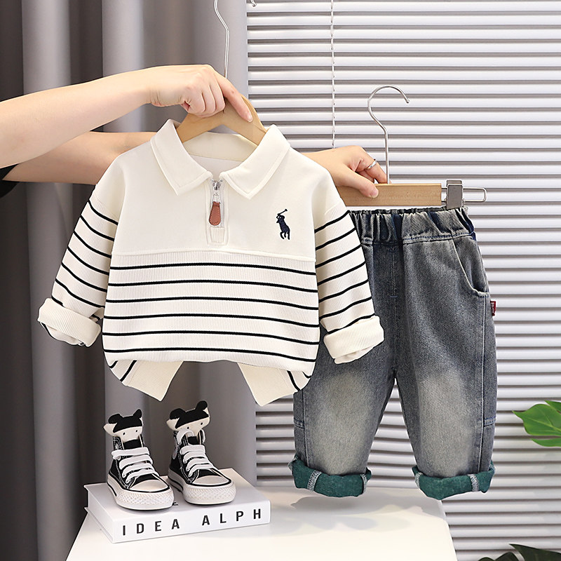 男童春季套装2026新款儿童衣服男宝宝婴儿韩系穿搭小少爷帅气春装,童装/婴儿装/亲子装,连身衣/爬服/哈衣,淘宝优惠券,粉丝福利购,淘宝优惠卷