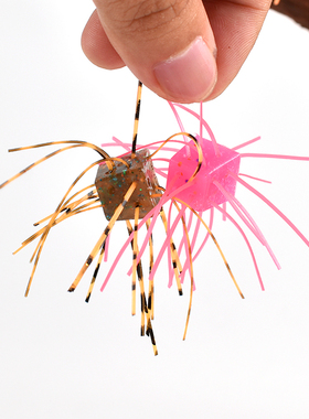 高比重骰子软饵网红筛子溪流爆款缓非osp黑坑路亚垂钓鲈鱼反应饵