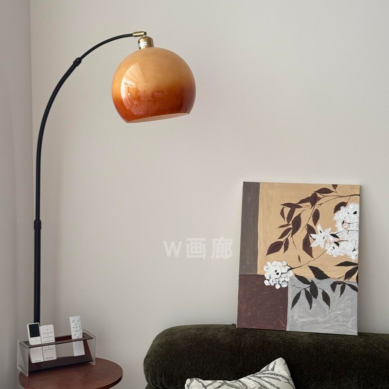 奶油风花卉客厅装饰画文艺复古餐厅卧室玄关壁画高级感电表箱挂画图片