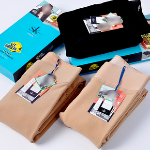 袜秋冬加绒加厚肤色打底踩脚裤 SK9950润肤裤 光腿神器裸感自然连裤