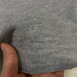 进口纯羊毛针织布秋冬中厚保暖柔弹力羊毛衫外套裤连衣裙服装面料