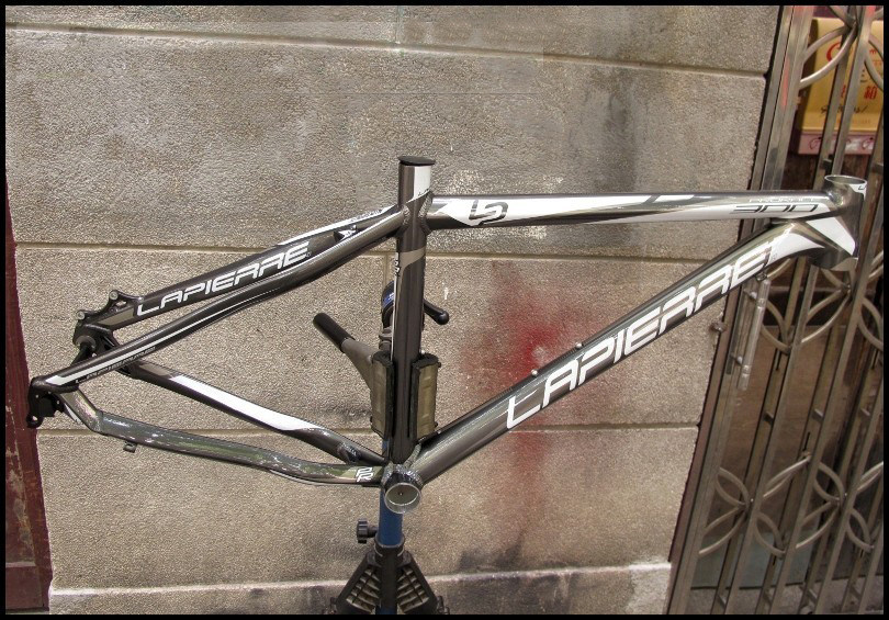 正品 法国 LAPIERRE Pro Race 300 山地车架 适用锥型头管
