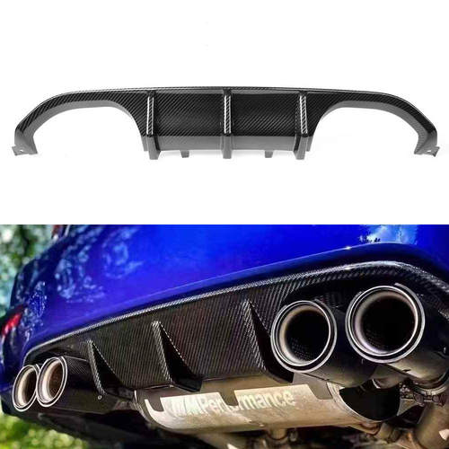 宝马M3M4汽车改装MP款碳纤维后唇