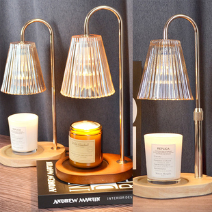 出口香港台湾110伏融烛灯家居扩香香薰灯办公咖啡厅床头融蜡台灯