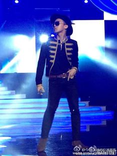 权志龙GD同款手工金边刺绣圆领夹克小西装外套高级定制款男装西服