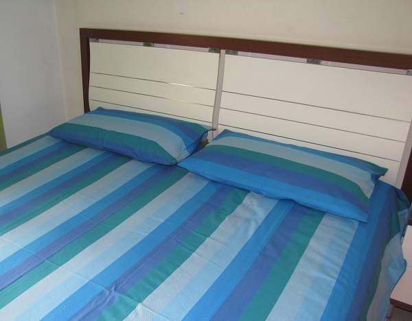 禧坊双人床单220@245专柜正品条纹厚