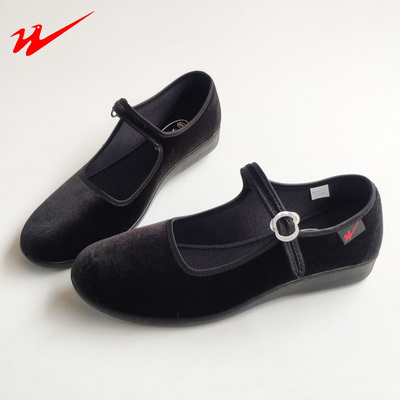 双星防滑轻便软底透气鞋