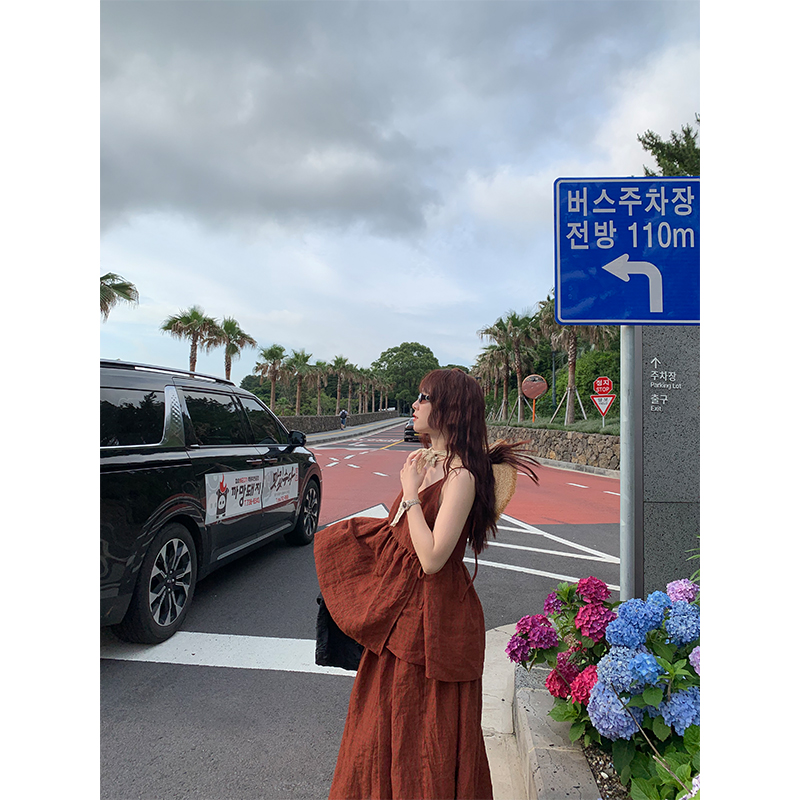 temetnosce亚麻显白红砖套装