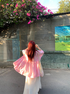 轻盈透气天丝苎麻三色中袖 原创设计夏日限定 nosce 蓬蓬 temet